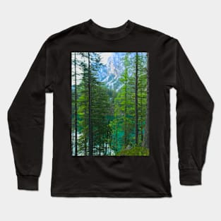 Forest at the Green Lake Long Sleeve T-Shirt